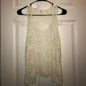 White Lace Top